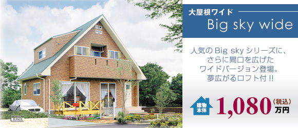 �剮�����C�h�@Big Sky wide